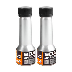 [УЦЕНКА] СДА, присадка в дизель - 100 мл, 2 флакона (только флаконы, без коробочки)