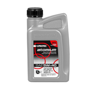 Синтетическое моторное масло Suprotec Atomium 5W-40 1л