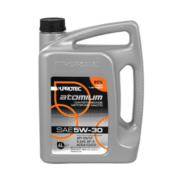Синтетическое моторное масло Suprotec Atomium 5W-30 4л