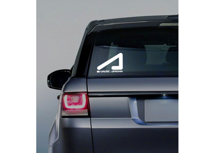 Спеццена от AcademeG: Наклейка "AcademeG logo" на стекло или кузов автомобиля